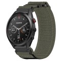 For Garmin Approach S62 22mm Nylon Hook And Loop Fastener Watch Band(Grey)