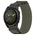 For Garmin Tactix 7 AMOLED 26mm Nylon Hook And Loop Fastener Watch Band(Grey)