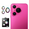 For Huawei Pura 70 ENKAY Hat-Prince 9H Rear Camera Lens Aluminium Alloy Tempered Glass Film(Colorful