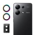 For Redmi Note 13 4G ENKAY Hat-Prince 9H Rear Camera Lens Aluminium Alloy Tempered Glass Film(Colorf