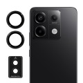 For Redmi Note 13 Pro 5G ENKAY Hat-Prince 9H Rear Camera Lens Aluminium Alloy Tempered Glass Film(Bl