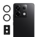 For Redmi Note 13 Pro 5G ENKAY Hat-Prince 9H Rear Camera Lens Aluminium Alloy Tempered Glass Film(Si