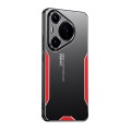 For Huawei Pura 70 Pro Blade Series TPU Hybrid Metal Phone Case(Red)
