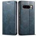 For Google Pixel 8 Pro Suteni J02 Oil Wax Wallet Leather Phone Case(Blue)