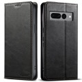For Google Pixel 7 Suteni J02 Oil Wax Wallet Leather Phone Case(Black)