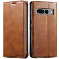 For Google Pixel 7 Pro Suteni J02 Oil Wax Wallet Leather Phone Case(Brown)