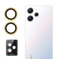 For Xiaomi Redmi 12 4G ENKAY Hat-Prince 9H Rear Camera Lens Aluminium Alloy Tempered Glass Film(Gold