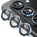 For Samsung Galaxy Z Fold6 ENKAY Hat-Prince 9H Rear Lens Aluminium Alloy Tempered Glass Film(Light B