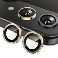 For Samsung Galaxy Z Flip6 ENKAY Hat-Prince 9H Rear Lens Aluminium Alloy Tempered Glass Film(Golden)