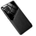 For Realme 8 5G All-inclusive Leather Organic Glass Phone Case(Black)