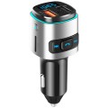 BC41 Multi-Functional MP3 Player, Bluetooth Receiver, USB Charger, Automobile Cigarette Lighter(Silv