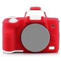 Richwell  Silicone Armor Skin Case Body Cover Protector for Canon EOS M50 Body Digital Camera(Red)
