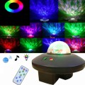 LED Water Wave Laser Starry Sky Projector Light USB Remote Control Bluetooth Voice Control Laser Lig