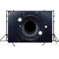 2.1m x 1.5m Black Hole Starry Sky Theme Party Children's Studio Photography Background Cloth(TK12)