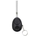 120dB Key Anti-lost Alarm Anti-wolf Alarm with LED Light(Black)