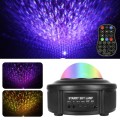 10W Micro USB Bluetooth Music Starry Sky + Ocean LED Projector Light Sound Control Laser Light Stage