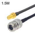SMA Female to N Female RG58 Coaxial Adapter Cable, Cable Length:1.5m