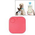 Portable Mini Square Anti Lost Device Smart Bluetooth Remote Anti Theft Keychain Alarm(Pink)
