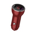QIAKEY QK505L Dual Ports Fast Charge Car Charger(Red)