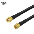 RP-SMA Male To RP-SMA Male RG58 Coaxial Adapter Cable, Cable Length:1m