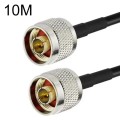 N Male To N Male RG58 Coaxial Adapter Cable, Cable Length:10m