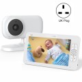 SM70 7-inch 720 x 1080P Wireless Baby Monitor Camera Temperature Monitor 2 Way Audio UK Plug