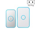 CACAZI A78 Long-Distance Wireless Doorbell Intelligent Remote Control Electronic Doorbell, Style:EU