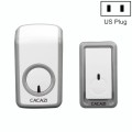 CACAZI W-899 Smart Home Wireless Doorbell Remote Control Doorbell, Style:US Plug