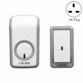 CACAZI W-899 Smart Home Wireless Doorbell Remote Control Doorbell, Style:UK Plug