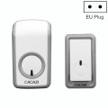 CACAZI W-899 Smart Home Wireless Doorbell Remote Control Doorbell, Style:EU Plug
