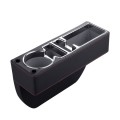 SUSISUN SNH010 Car Seat Gap Storage Box, Style:Positive Drive(Black)