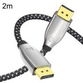 2m 1.4 Version DP Cable Gold-Plated Interface 8K High-Definition Display Computer Cable OD6.0MM 30AW