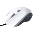Pcsensor MOS4 4 Keys 2400DPI Game Intelligent Voice Recognition Input Mouse, Cable Length: 1.5m(Mute