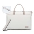 For MacBook 15.6-16.1 Inches MAHOO 10188 Ultra-Thin Hand Computer Bag Messenger Laptop Bag, Color:Gr