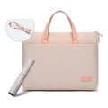 For MacBook 15.6-16.1 Inches MAHOO 10188 Ultra-Thin Hand Computer Bag Messenger Laptop Bag, Color:Kh