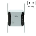 KP1200 1200Mbps Dual Band 5G WIFI Amplifier Wireless Signal Repeater, Specification:EU Plug(White)
