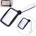 2X Handheld Folding Five LED Lights For Elderly People Reading Newspapers HD Acrylic Optical Lens Ma