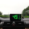 C1090 6.2 inch HUD Car Head-up Display GPS Car Universal Mileage Speed Meter Speeding Alarm / GPS Sa