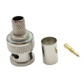 5pcs Cold Pressed BNC Plug Wiring Head, Specification: 60