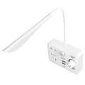 Table Lamp Converter Creative Smart Socket USB Multi-function Plug Strip with Adjustable Table Lamp,