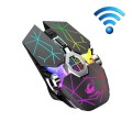 FREEDOM-WOLF X13 2400 DPI 6 Keys Wireless Charging Silent Water-cooled Luminous Mechanical Gaming Mo