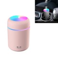 Colorful Cup Humidifier USB Car Air Purifier(Pink)