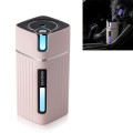 Humidifier USB Office Home Car Mute Portable Colorful Air Purifier(Pink)