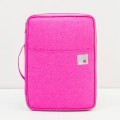 Multi-functional A4 Document Bags Portable Waterproof Oxford Cloth Bag for NotebooksSize: 3