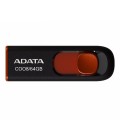 ADATA C008 Car Office Universal Usb2.0 U Disk, Capacity: 64GB(Red)