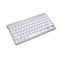 USB External Notebook Desktop Computer Universal Mini Wireless Keyboard Mouse, Style:Keyboard(Silver
