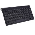 USB External Notebook Desktop Computer Universal Mini Wireless Keyboard Mouse, Style:Keyboard(Black)