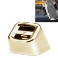 5 PCS Car Phone Holder Base Universal Car Air Outlet Clip Bracket Base, Colour: Golden Reflection