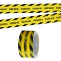 Floor Warning Social Distance Tape Waterproof & Wear-Resistant Marking Warning Tape(Twill Warning)