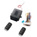 3pcs /Set Car Keyless Entry Remote Control Central Lock Universal Waterproof Three-Button Shell With